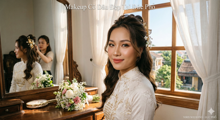 Makeup Cô Dâu Đẹp Tại Đức Phổ: Tôn Vinh Nét Đẹp Tự Nhiên, Rạng Rỡ Ngày Chung Đôi
